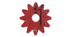 Red Cogwheel