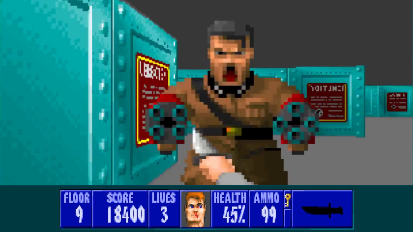 Wolfenstein 3D screenshot